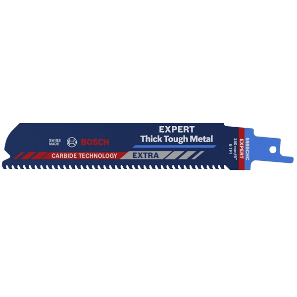 Bosch Lame De Scie Sabre Pour Le Métal Lame De Scie Sabre Métal Et Fonte - Expert Thick Tough Metal S 955 CHC 4 Bosch Lame De Scie Sabre Pour Le Métal Lame De Scie Sabre Métal Et Fonte - Expert Thick Tough Metal S 955 CHC – Image 2
