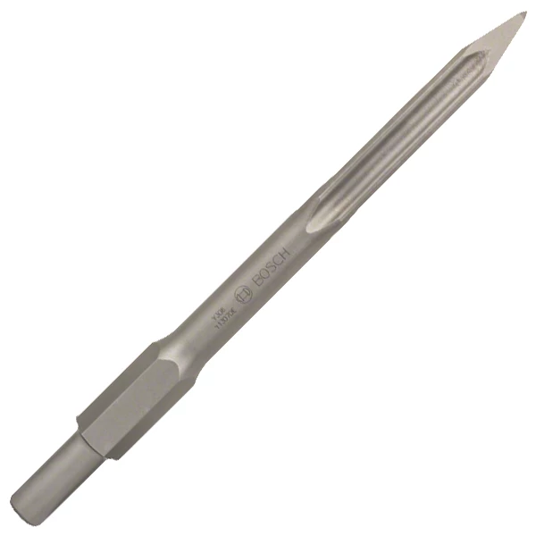 Forets Béton Et Burins à Emmanchement Hexagonal Burin Pointu Pour Béton Bosch à Queue Six Pans 30 Mm Longueur 400 Mm 4 Forets Béton Et Burins à Emmanchement Hexagonal Burin Pointu Pour Béton Bosch à Queue Six Pans 30 Mm Longueur 400 Mm – Image 2