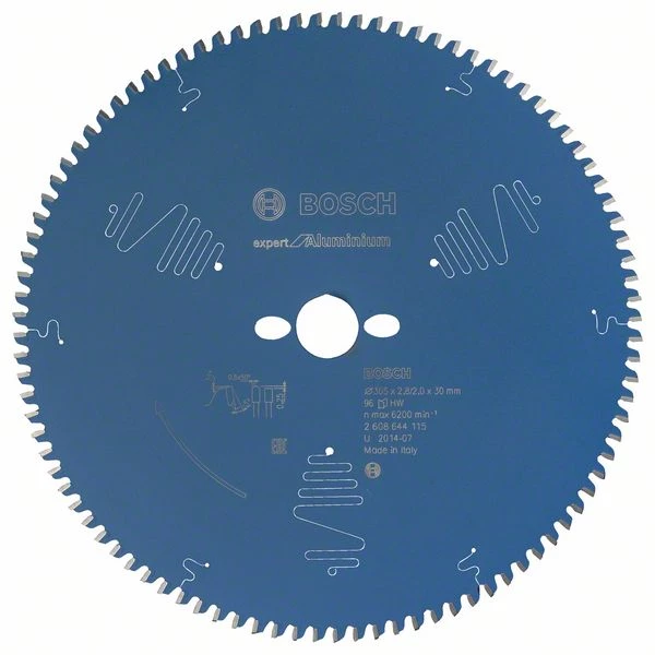 Lame De Scie Circulaire Métal ø 305 Mm Lame Scie Circulaire Bosch Expert For Aluminium 305x30x2,8 Mm 96 Dents 3 Lame De Scie Circulaire Métal ø 305 Mm Lame Scie Circulaire Bosch Expert For Aluminium 305x30x2,8 Mm 96 Dents