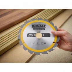 Lame De Scie Circulaire Bois ø 190 Mm Lame Scie Circulaire Dewalt DT1945-QZ Ø 190 Mm Alésage 30 Mm 40 Dents