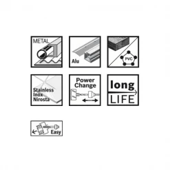 Coffret De Scie Cloche Coffret De 6 Scies Trépans Bosch Adaptateur Power-Change Et 2 Forets -Outil de coupe Soldes Boutique 190 4