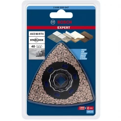 Bosch Accessoires Pour Outils Oscillants Multifonction Plateau De Ponçage Bois - Expert AVZ 90 RT4 - 90 Mm Grain 40 -Outil de coupe Soldes Boutique 2 103