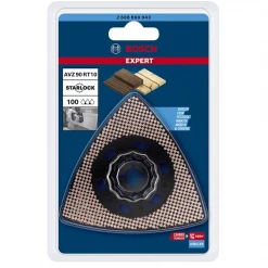 Bosch Accessoires Pour Outils Oscillants Multifonction Plateau De Ponçage Bois - Expert Starlock AVZ 90 RT10 -Outil de coupe Soldes Boutique 2 104