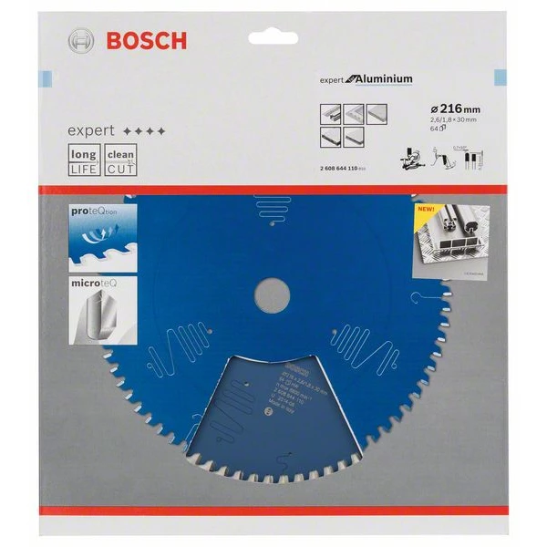 Lame De Scie Circulaire Métal ø 216 Mm Lame De Scie Circulaire Bosch Aluminium 216 X 30 X 2,6 Mm 64 Dents 4 Lame De Scie Circulaire Métal ø 216 Mm Lame De Scie Circulaire Bosch Aluminium 216 X 30 X 2,6 Mm 64 Dents – Image 2