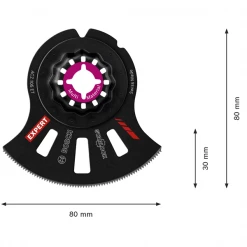 Lame Segment Starlock Multi-matériaux - Expert ACZ 105 Bosch -Outil de coupe Soldes Boutique 3 131