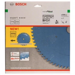 Lame De Scie Circulaire Bois ø 216 Mm Lame Scie Circulaire Bois Bosch Expert For Wood 216x30x2,4 Mm 48 Dents -Outil de coupe Soldes Boutique 497