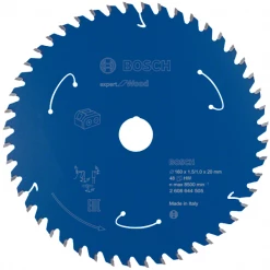 Lame De Scie Circulaire Bois ø 160 Mm Lame De Scie Circulaire Bosch Expert For Wood 160 X 20 X 1,5 Mm 48 Dents -Outil de coupe Soldes Boutique 5052
