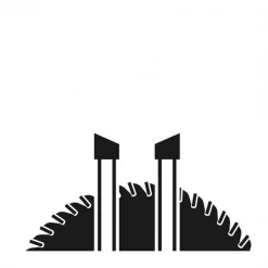 Lame De Scie Circulaire Bois ø 254 Mm Lame Scie Circulaire Festool Wood Rip Cut Ø254x2,4x30 60 Dents -Outil de coupe Soldes Boutique 575976 2