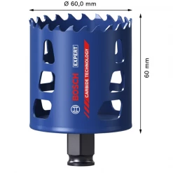 Scie Cloche Scie Trépan Multi-matériaux - Expert Tough Material Bosch - 60 Mm -Outil de coupe Soldes Boutique 6 60