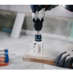 Adaptateur Et Foret De Centrage Adaptateur Power Change Plus Bosch Queue 6 Pans 3/8 " 8,7 Mm Sans Foret -Outil de coupe Soldes Boutique 64 2