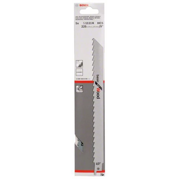 Lame De Scie Sabre Pour Le Bois Lame De Scie Sabre Bois Bosch S 1111 K 225x19x1,25 Mm Lot De 5 3 Lame De Scie Sabre Pour Le Bois Lame De Scie Sabre Bois Bosch S 1111 K 225x19x1,25 Mm Lot De 5