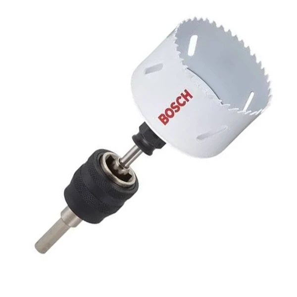 Scie Cloche Scie Trépan Progressor Bosch Adaptateur Power Change Et Foret 5 Scie Cloche Scie Trépan Progressor Bosch Adaptateur Power Change Et Foret – Image 3