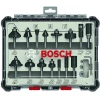 Coffret De Fraise Et Mèche Pour Défonceuse Fraise Mixte Bosch Queue De 6 Mm En Coffret De Démarrage De 15 Outils -Outil de coupe Soldes Boutique 6mm