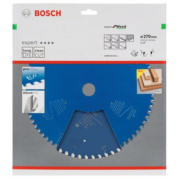 Lame De Scie Circulaire Bois ø 270 Mm Lame De Scie Circulaire Bosch Expert For Wood 270 X 30 X 2,8 Mm 60 Dents 3 Lame De Scie Circulaire Bois ø 270 Mm Lame De Scie Circulaire Bosch Expert For Wood 270 X 30 X 2,8 Mm 60 Dents