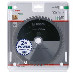 Lame De Scie Circulaire Bois ø 190 Mm Lame De Scie Circulaire Bosch Standard For Wood 190x30x1,6 Mm 48 Dents -Outil de coupe Soldes Boutique 710