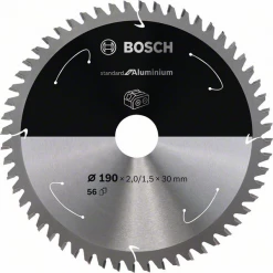 Lame De Scie Circulaire Métal ø 190 Mm Lame De Scie Circulaire Bosch Aluminium 190 X 30 X 1,5 Mm 56 Dents