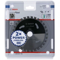 Lame De Scie Circulaire Métal ø 136 Mm Lame Scie Circulaire Bosch For Steel Finition 136x20x1,6mm 30 Dents -Outil de coupe Soldes Boutique 746