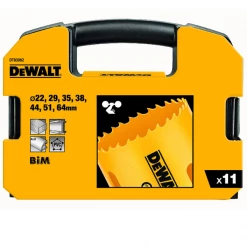 Coffret De Scie Cloche Coffret De 7 Scies Cloches Dewalt DT83002-QZ Avec 2 Mandrins Et 2 Mèches -Outil de coupe Soldes Boutique 83002