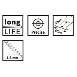 Lame Pour Outils Multifonction Lame Plongeante Bosch AII 65 APB Largeur 65 Mm Longueur 40 Mm Lot De 5 9 Lame Pour Outils Multifonction Lame Plongeante Bosch AII 65 APB Largeur 65 Mm Longueur 40 Mm Lot De 5 -Outil de coupe Soldes Boutique 907
