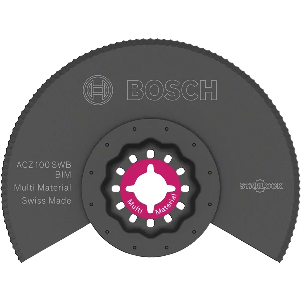 Lame Segment Ondulée Bosch BIM ACZ 100 SWB Starlock Outil Multifonction 4 Lame Segment Ondulée Bosch BIM ACZ 100 SWB Starlock Outil Multifonction – Image 2