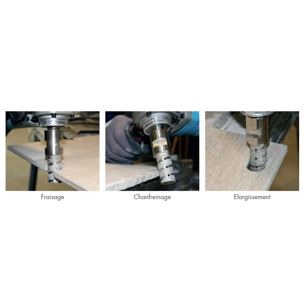 Diam Industries Couronnes Diamant Et Trépan Diamant Fraise Diamantée Spéciale Marbre Granit SFX020 M14 Longueur 40 Mm 4 Diam Industries Couronnes Diamant Et Trépan Diamant Fraise Diamantée Spéciale Marbre Granit SFX020 M14 Longueur 40 Mm – Image 2