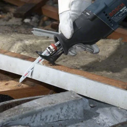 Lame De Scie Sabre Bois Et Métal Lame Scie Sabre Bois Métal Bosch S610VF Wood And Metal 150x22x1,6mm X5