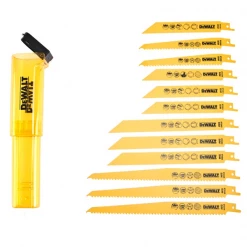 Lame De Scie Sabre Pour Le Métal Lame De Scie Sabre Dewalt DT2445L-QZ Bi-métal En Coffret De 12 Lames