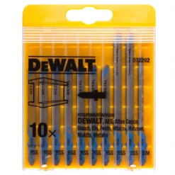 Assortiment De Lame De Scie Sauteuse Lame De Scie Sauteuse Pour Métal En T Dewalt DT2292-QZ En Coffret De 10
