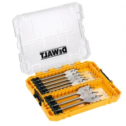 Coffrets De Mèches à Bois Coffret De 8 Pièces Mèches à Bois Plates En Acier épais - Dewalt