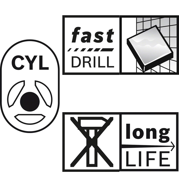 Assortiment Foret Béton Foret Carrelage Tendre Bosch Cyl-9 Ceramic Coffret 5 Forets 2608587169 4 Assortiment Foret Béton Foret Carrelage Tendre Bosch Cyl-9 Ceramic Coffret 5 Forets 2608587169 – Image 2