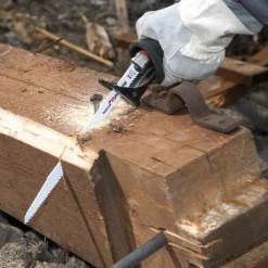 Lame De Scie Sabre Bois Et Métal Lame Scie Sabre Bois Métal Bosch S610VF Wood And Metal 150x22x1,6mm X5 -Outil de coupe Soldes Boutique decoupe bois metal 1