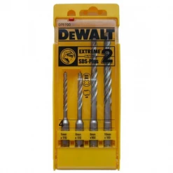 Foret Béton Et Burin Sds+ Coffret De 4 Forets Béton Dewalt SDS Plus Extreme DT9700