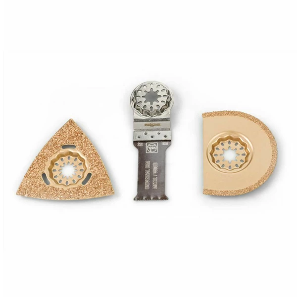 Accessoires Pour Outils Oscillants Multifonction Ensemble 3 Accessoires Starlock Carrelage Salle De Bain Fein 3 Accessoires Pour Outils Oscillants Multifonction Ensemble 3 Accessoires Starlock Carrelage Salle De Bain Fein