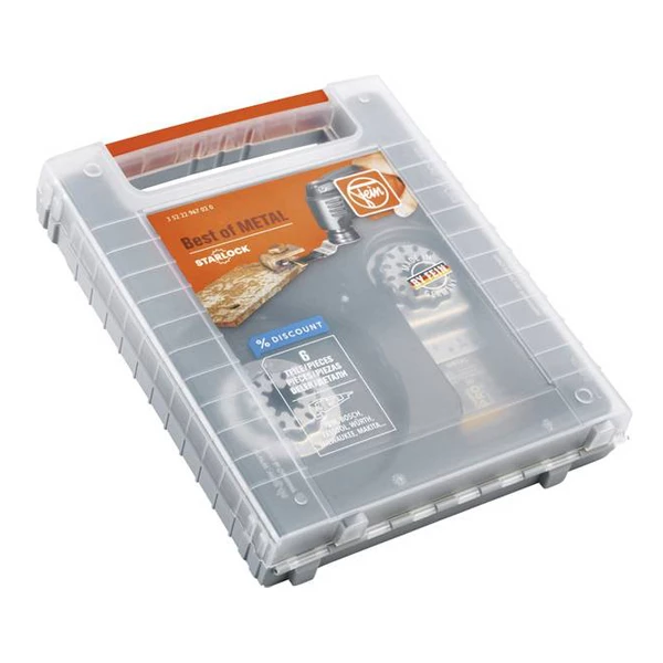 Accessoires Pour Outils Oscillants Multifonction Ensemble Accessoires Starlock Métal Outil Multifonctions 6 Lames Fein 4 Accessoires Pour Outils Oscillants Multifonction Ensemble Accessoires Starlock Métal Outil Multifonctions 6 Lames Fein – Image 2