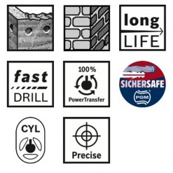 Foret Béton Conique Et Céramique Foret à Béton Bosch CYL-5 Dimension 6,0 X 50 X 100 Mm 2608588144