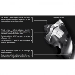 Foret Béton Et Burin Sds Max Foret SDS-Max 4 Taillants Béton Armé Nemesis Makita 32 X 570 Mm