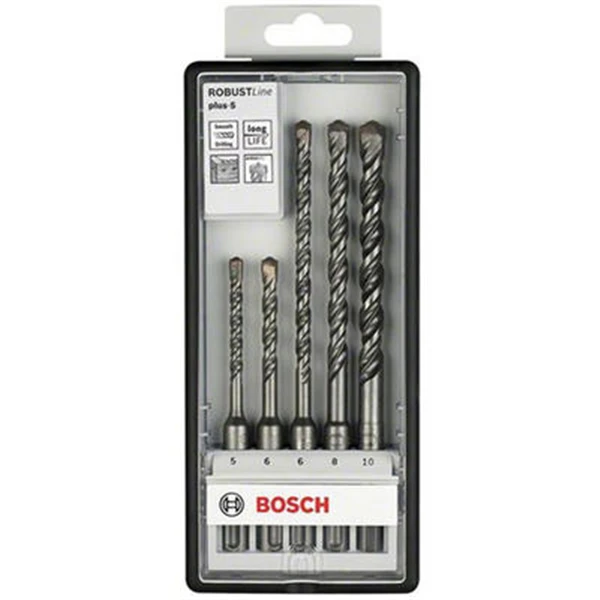 Assortiment Foret Béton Coffret De 5 Forets Béton SDS-Plus S4L Robust Line Bosch 2607019927 5 Assortiment Foret Béton Coffret De 5 Forets Béton SDS-Plus S4L Robust Line Bosch 2607019927 – Image 3