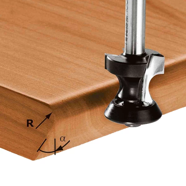 Fraise Et Disque Pour Affleureuse Fraise Moulurer Chanfreiner Festool HW S8 D23,1/R6/30° Queue Ø 8 Mm 4 Fraise Et Disque Pour Affleureuse Fraise Moulurer Chanfreiner Festool HW S8 D23,1/R6/30° Queue Ø 8 Mm – Image 2