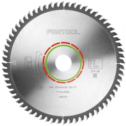 Lame De Scie Circulaire Bois ø 220 Mm Lame De Scie Circulaire Festool Laminate/HPL HW 225x2,6x30 Mm 64 Dents