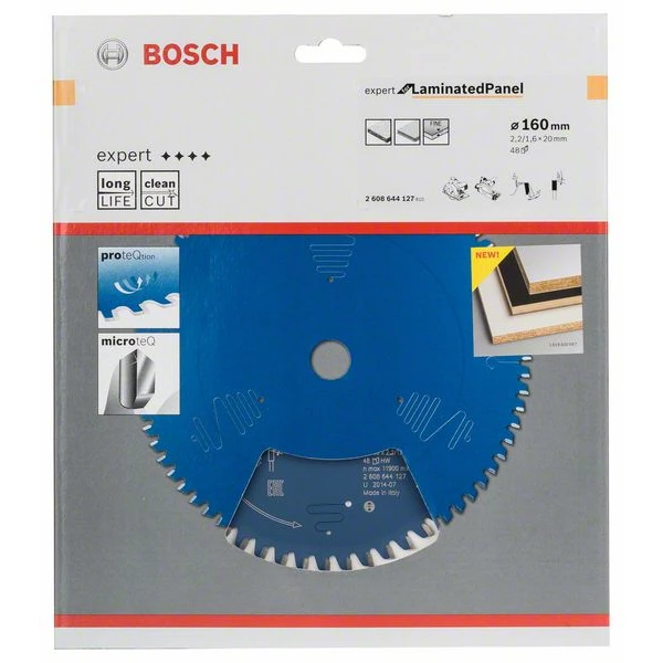 Lame De Scie Circulaire Bois ø 160 Mm Lame Scie Circulaire Bosch Expert Laminated Panel 160x20x2,2mm 48 Dents 6 Lame De Scie Circulaire Bois ø 160 Mm Lame Scie Circulaire Bosch Expert Laminated Panel 160x20x2,2mm 48 Dents – Image 4
