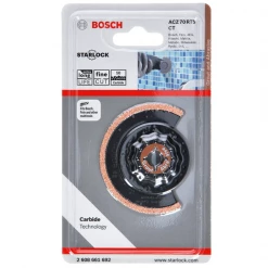 Lame Segment Fine Bosch à Concrétion Carbure ACZ 70 RT5 2608661692