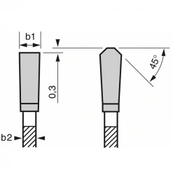 Ø 305 Mm Lame Scie Circulaire Bosch Multi-matériaux 305 X 30 Mm 96 Dents