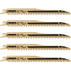 Lame De Scie Sabre Pour Le Bois Lame Scie Récipro Bois HCS Super Express Makita Ultra Rapide - Lot De 5