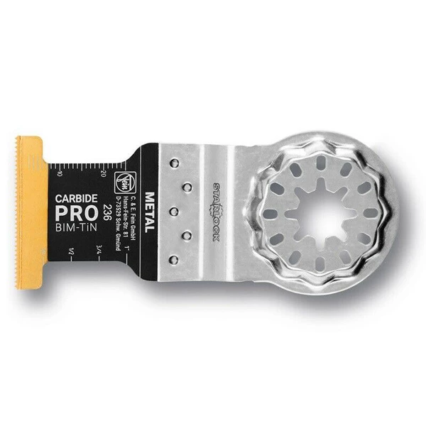 Fein Lame Pour Outils Multifonction Lame De Scie Carbure E-Cut Carbide Pro Starlock Matériaux Durs 40x32 Mm 4 Fein Lame Pour Outils Multifonction Lame De Scie Carbure E-Cut Carbide Pro Starlock Matériaux Durs 40x32 Mm – Image 2