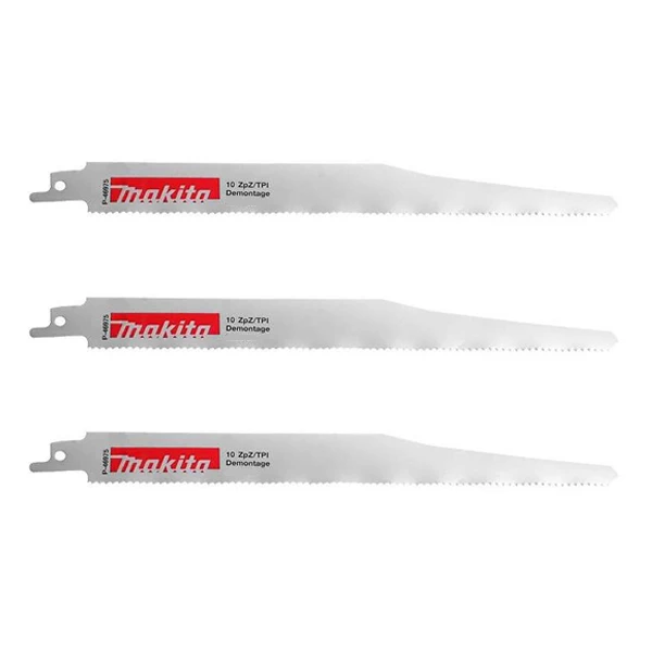 Lame De Scie Sabre Bois Et Métal Lame Bi-Métal Pour Acier Et Bois Makita - Démontage Et Secours - Longueur Utile 280 Mm 3 Lame De Scie Sabre Bois Et Métal Lame Bi-Métal Pour Acier Et Bois Makita - Démontage Et Secours - Longueur Utile 280 Mm