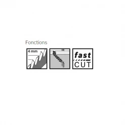 Lame De Scie Sauteuse Pour L'inox Ou L'aluminium Lame De Scie Sauteuse Bosch Bois T 344 D 152 Mm HCS 5 9 Lame De Scie Sauteuse Pour L'inox Ou L'aluminium Lame De Scie Sauteuse Bosch Bois T 344 D 152 Mm HCS 5 -Outil de coupe Soldes Boutique lame scie saut bosch d3