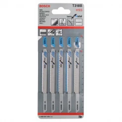 Lame De Scie Sauteuse Pour Le Métal Lame Scie Sauteuse Bosch T 318 B Basic For Metal Jeu De 5 Lames