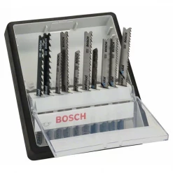 Assortiment De Lame De Scie Sauteuse Lame Scie Sauteuse T Bosch Robust Line Wood And Metal Coffret 10 Lames