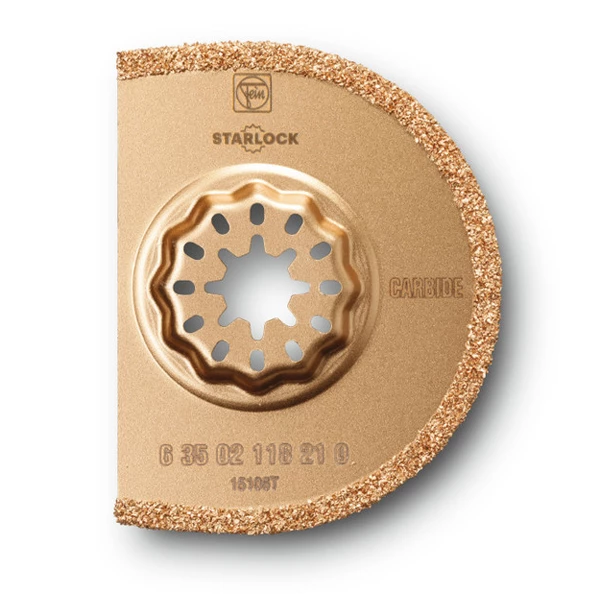 Fein Lame Segment Concrétion Carbure Starlock Outil Oscillant Ø 75 Mm 1,2 Mm 3 Fein Lame Segment Concrétion Carbure Starlock Outil Oscillant Ø 75 Mm 1,2 Mm