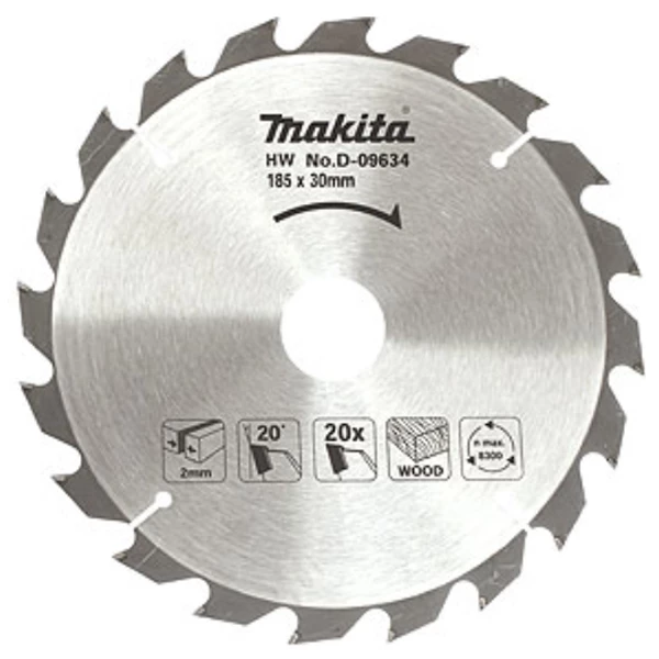 Lame De Scie Circulaire Bois ø 185 Mm 2 Lames Makita Carbure Standard Bois 16 Et 20 Dents D-20052 3 Lame De Scie Circulaire Bois ø 185 Mm 2 Lames Makita Carbure Standard Bois 16 Et 20 Dents D-20052